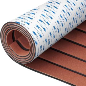 Fullfire Suelo Marino de Espuma EVA con Adhesivo 3M – Lámina antideslizante estilo teca sintética