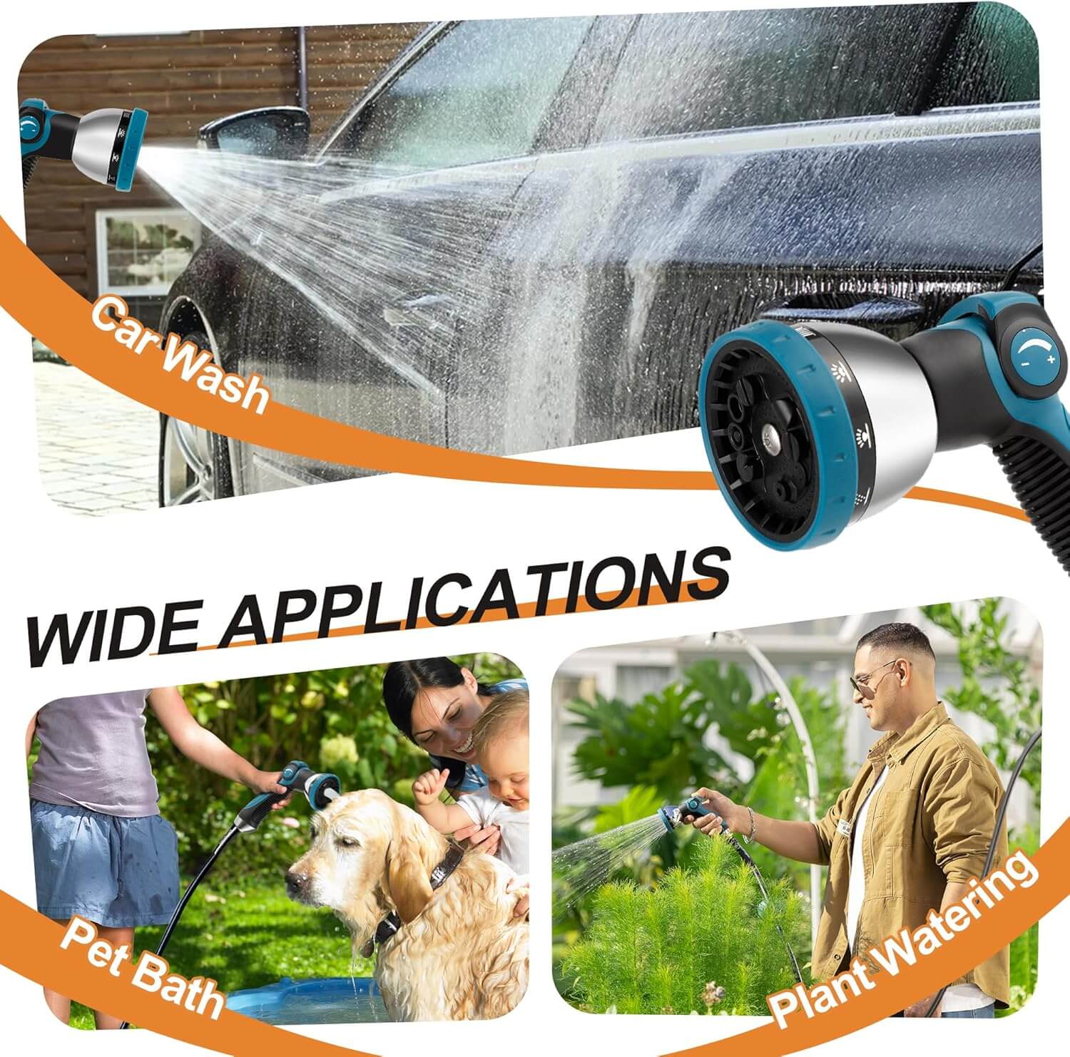 PolarcoForgeco Carrete de Manguera Retráctil 5/8” x 90 Pies - Image 4