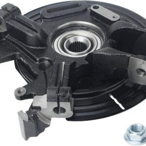 DOSKJOK Conjunto de Cojinete y Cubo de Rueda Trasero Izquierdo con Nudillo de Dirección – Compatible con Explorer / Mountaineer 2002–2005