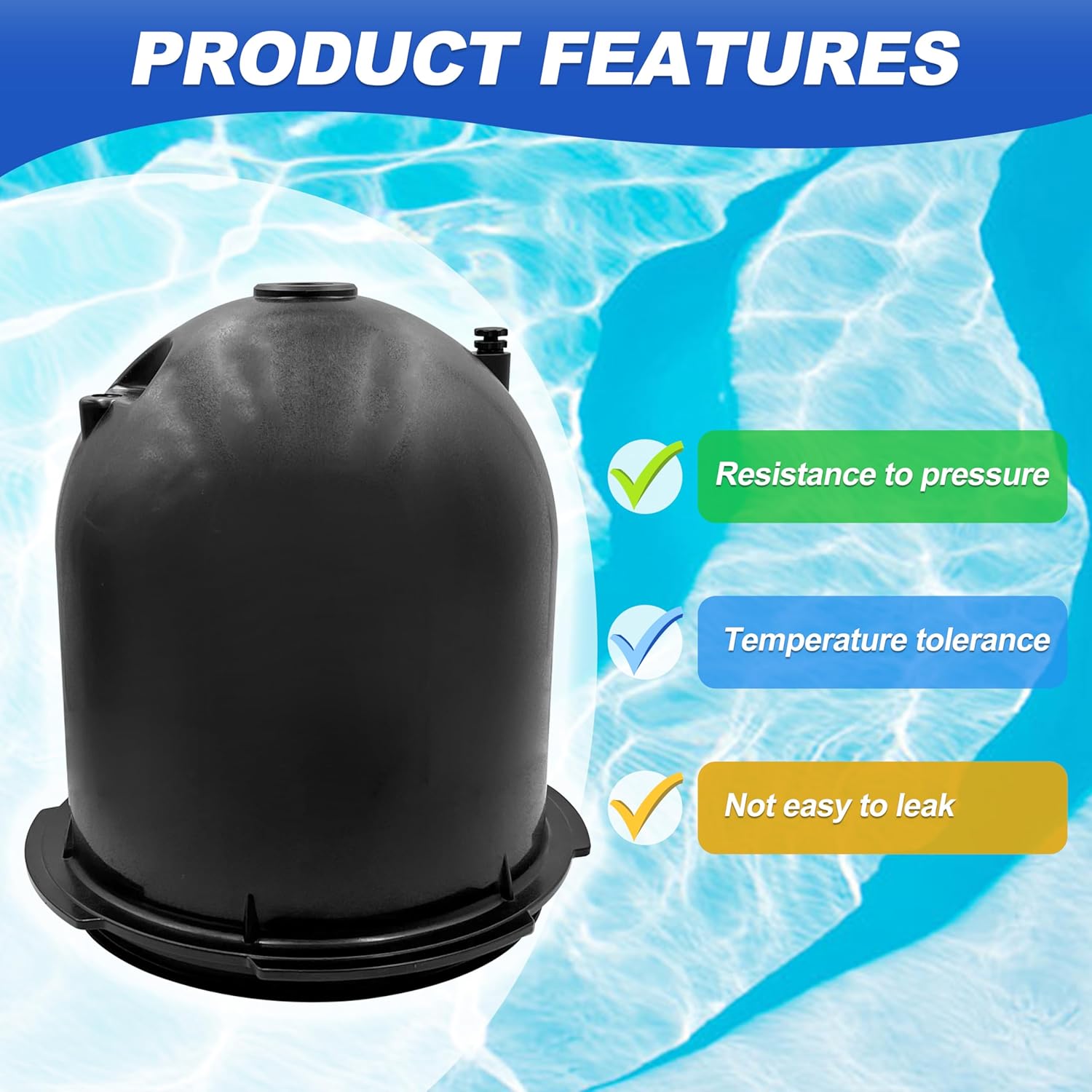 WEHOPE CX1200B Cabezal de filtro de repuesto con válvula direccional para Hayward Star-Clear Plus - Image 3