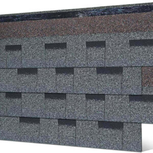 Tejas de Asfalto Arquitectónicas CiPer para Reparación de Tejado – Gris, Paquete de 8 Piezas