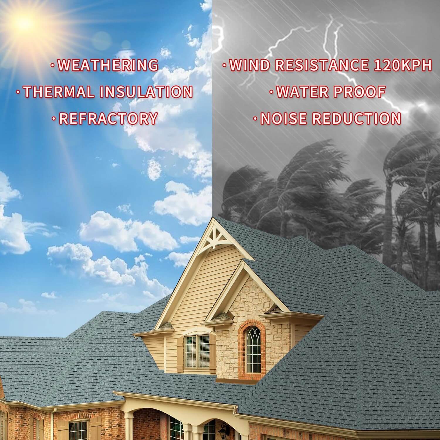 Tejas de Asfalto Arquitectónicas CiPer para Reparación de Tejado – Gris, Paquete de 8 Piezas - Image 6