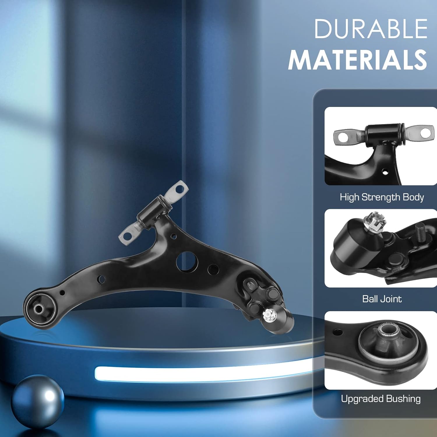 Kit de Suspensión Brazos de Control Inferiores Delanteros – 8 Piezas Compatible con Toyota Sienna 2004-2010 - Image 2