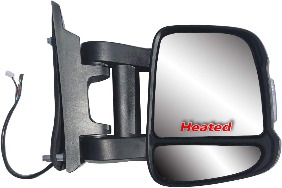 Espejo lateral derecho de brazo largo para RAM ProMaster 2014+ – LONGLING