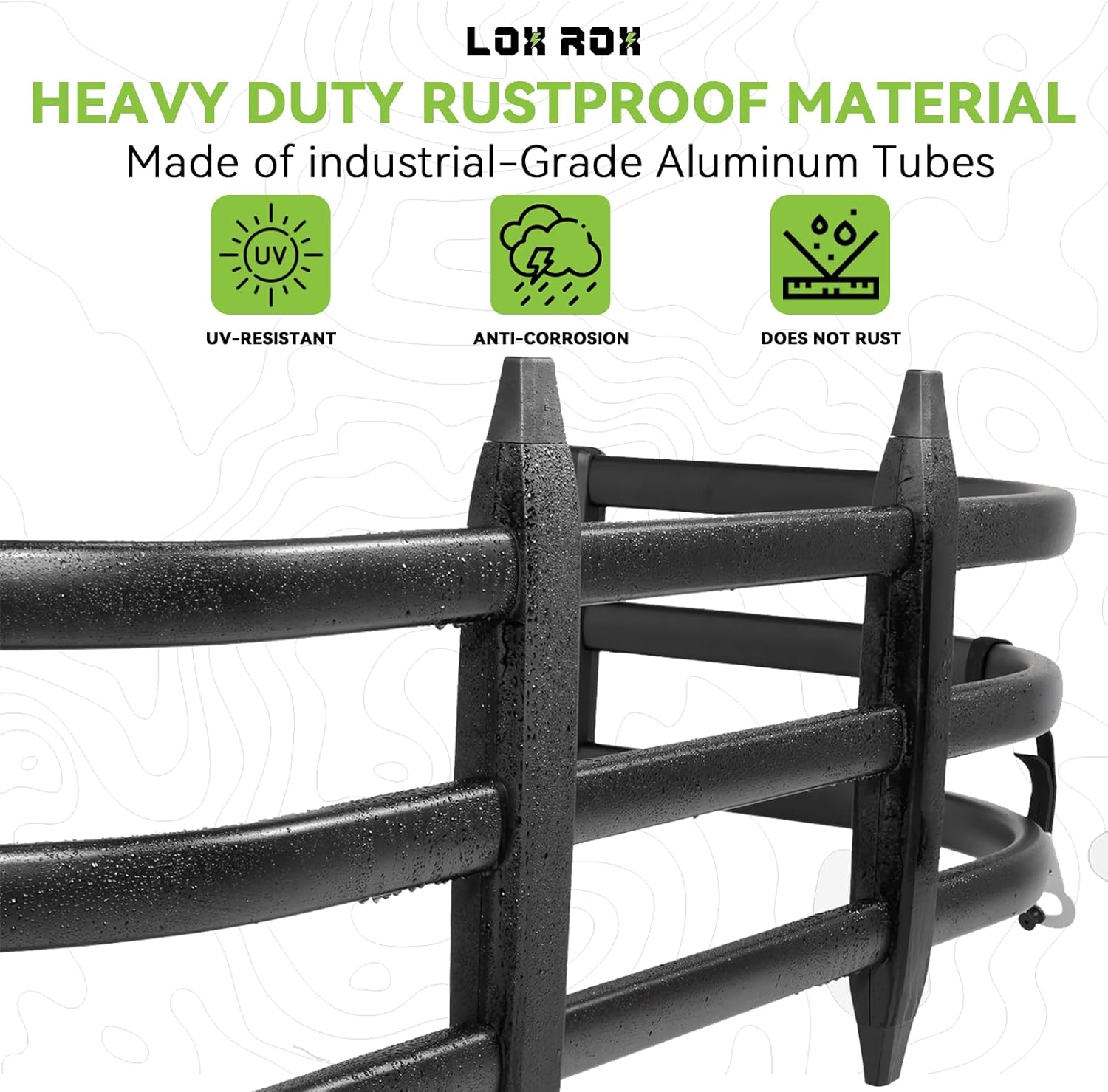 Extensión universal de cama para camioneta – LOX ROX | Extensor de puerta trasera aluminio - Image 6