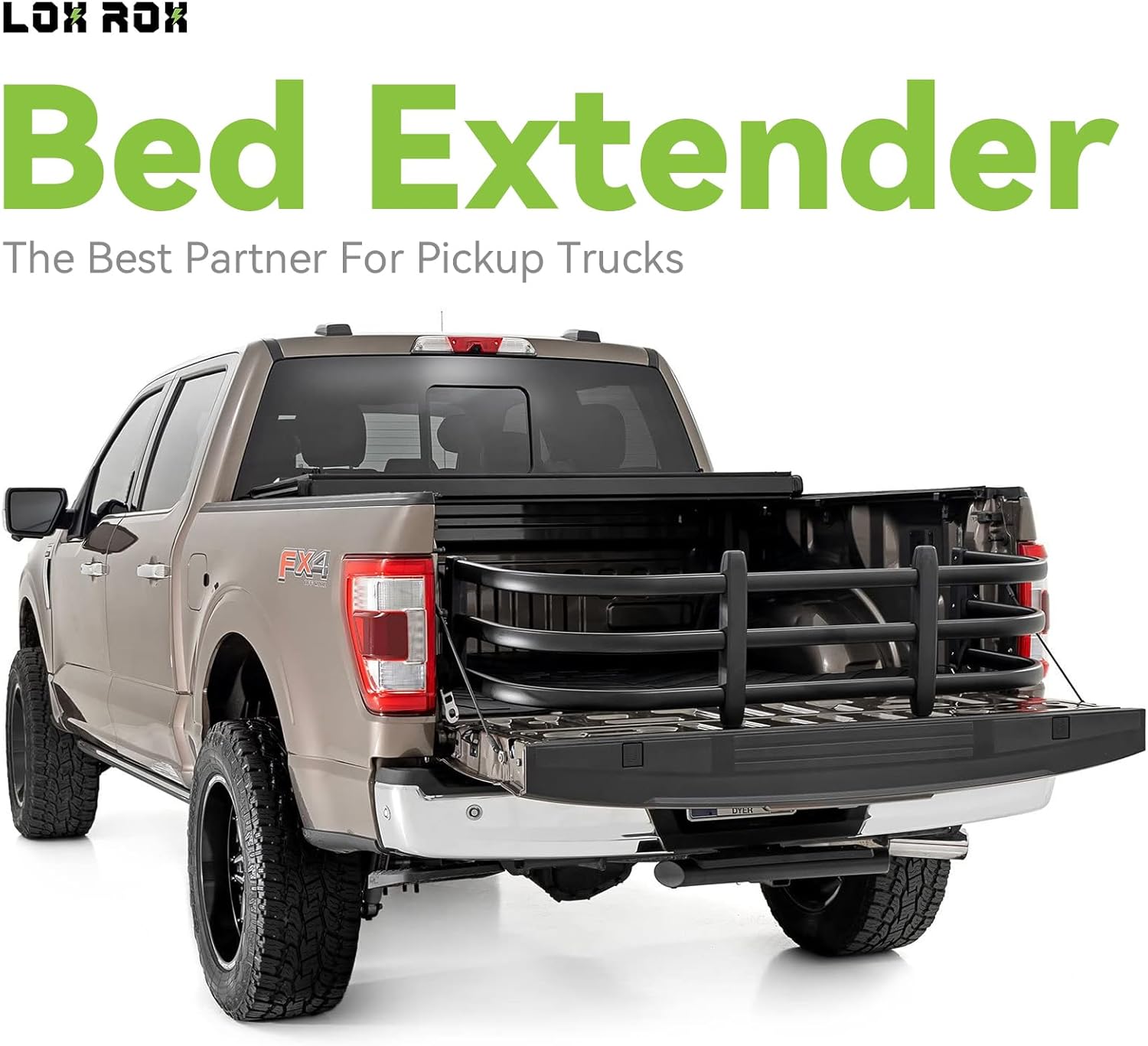 Extensión universal de cama para camioneta – LOX ROX | Extensor de puerta trasera aluminio - Image 7