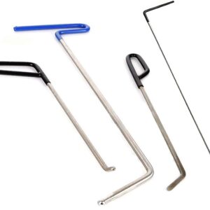 JMgist Kit de Varillas de Reparación de Abolladuras para Automóvil (4 Piezas)