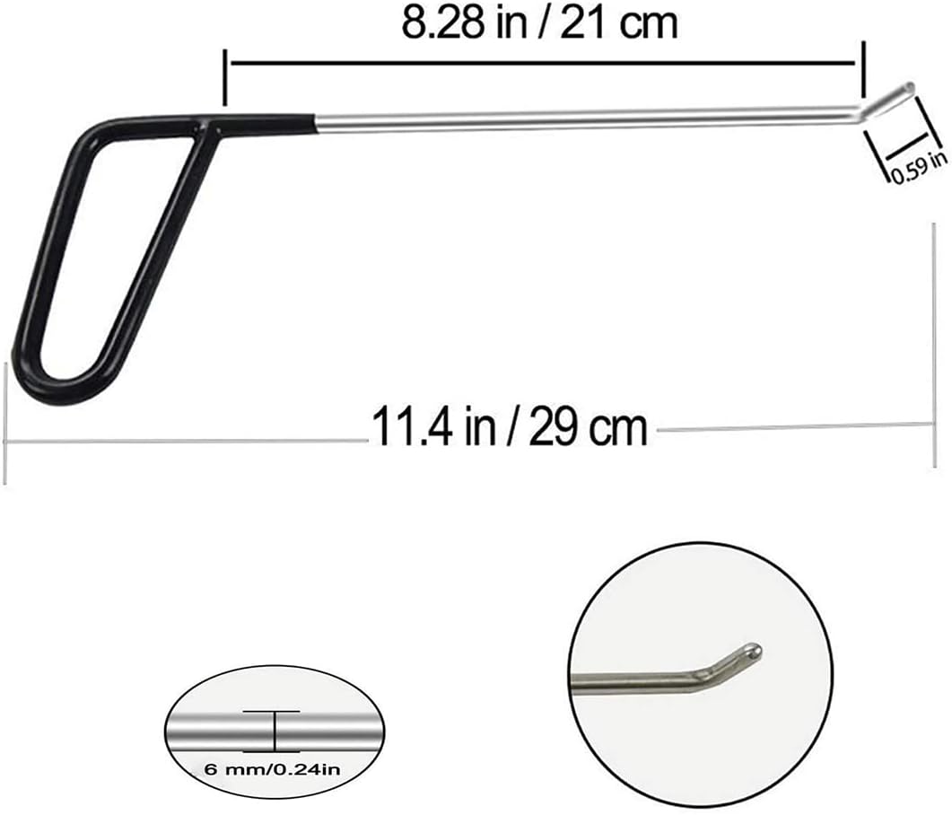 JMgist Kit de Varillas de Reparación de Abolladuras para Automóvil (4 Piezas) - Image 6