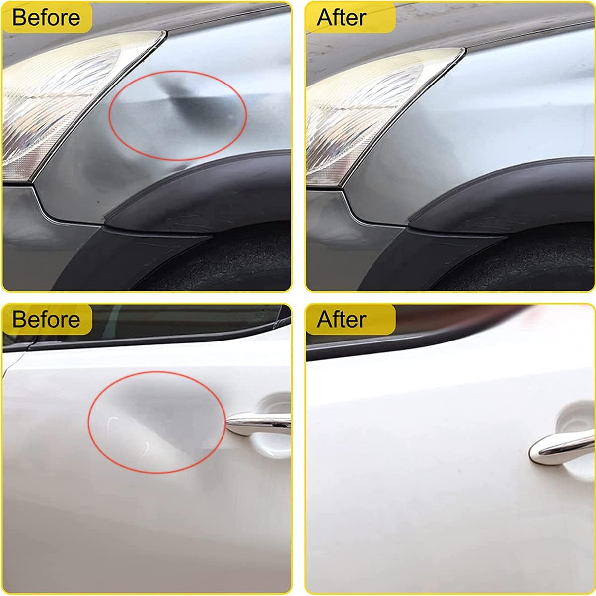 JMgist Kit de Varillas de Reparación de Abolladuras para Automóvil (4 Piezas) - Image 5