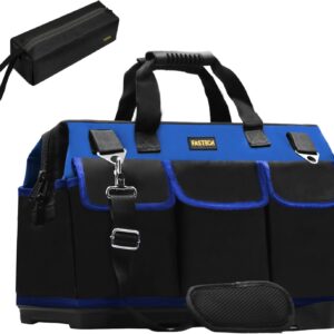 FASTECH Bolsa de Herramientas de 20” con Boca Ancha – Organizador Profesional Resistente