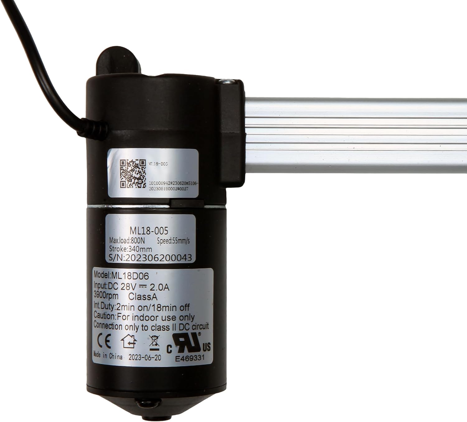 Fruhdi Motor Reclinable Eléctrico Mulin ML18D06 / ML18-005 – Kit de Reemplazo de Actuador - Image 6