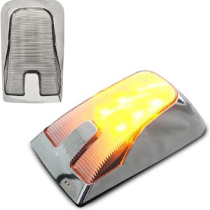 Luces LED Laterales Ámbar para Camiones Volvo VNL / VNM / VN 2004-2015 (Paquete de 2)