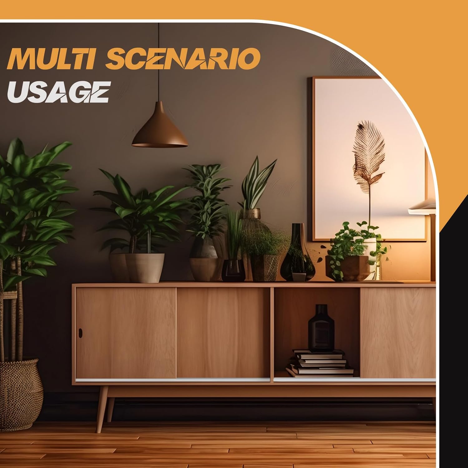 Juego de Rieles para Puertas Corredizas de Gabinete (4 Piezas) - Image 3