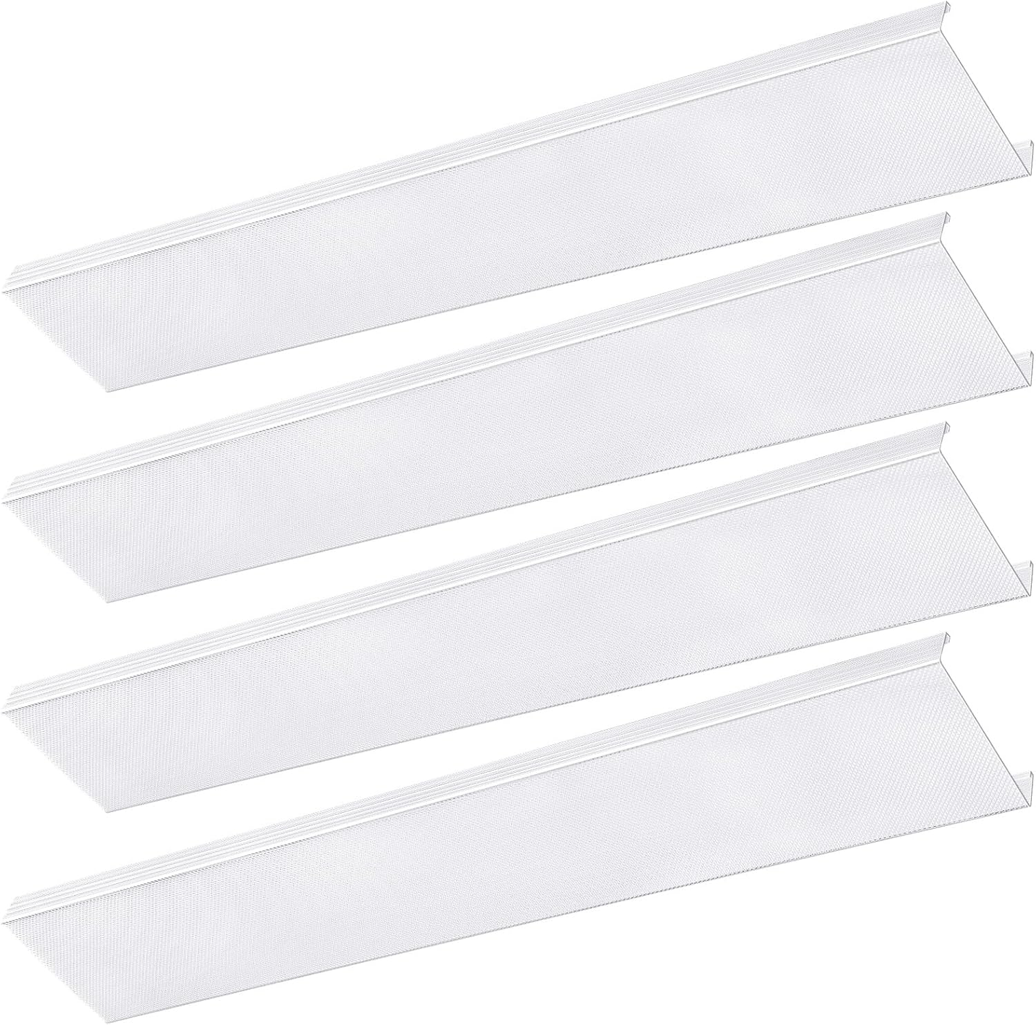 Cubiertas de Luz Fluorescente de 48” para Techo (Paquete de 4)