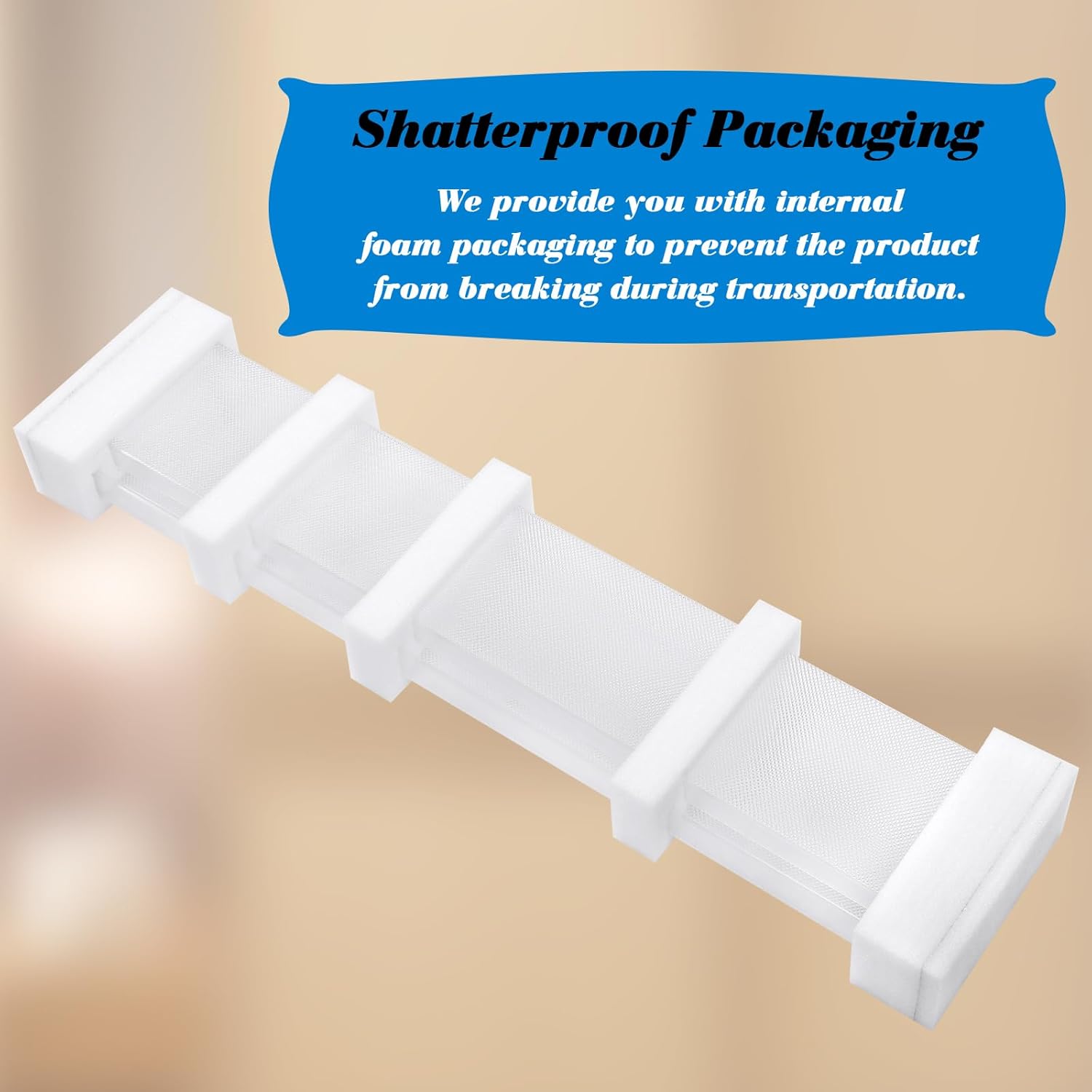 Cubiertas de Luz Fluorescente de 48” para Techo (Paquete de 4) - Image 3