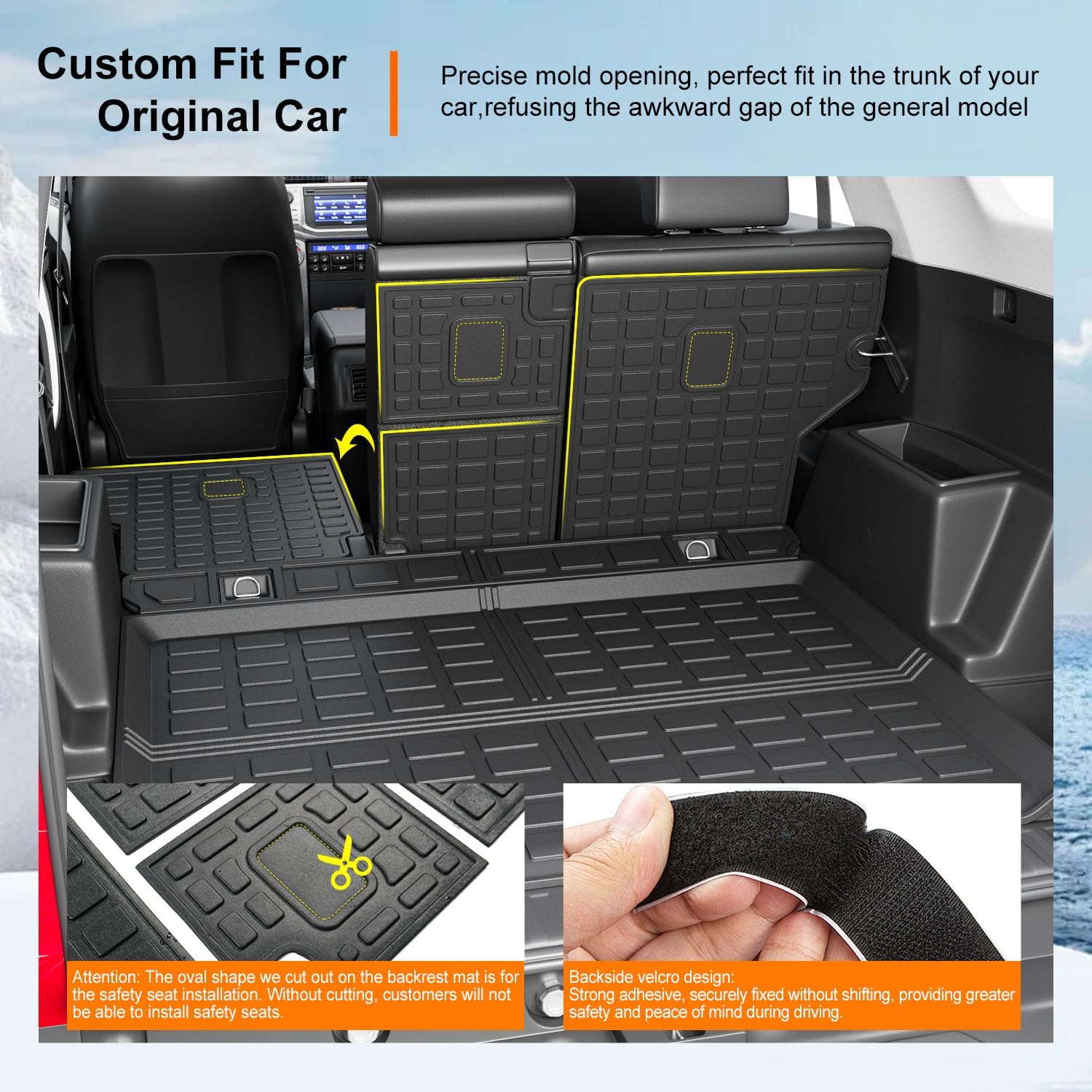 Protector de Respaldo para Maletero Toyota 4Runner 2010–2024 - Image 2